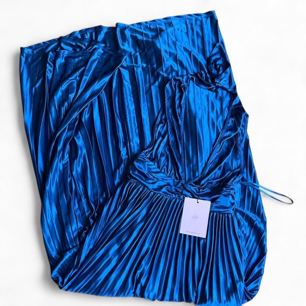 Hello-molly Women's Blue Dress